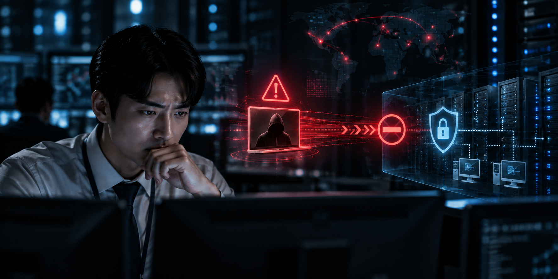 외부 노트북·USB 유입